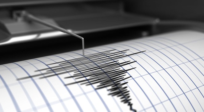 Earthquake-seismograph